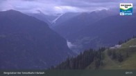 Archiv Foto Webcam Großarl - Bergstation 6er Sesselbahn Harbach 06:00