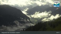 Archiv Foto Webcam Großarl - Bergstation 6er Sesselbahn Harbach 08:00