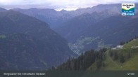 Archived image Webcam Großarl - Bergstation 6er Sesselbahn Harbach 06:00
