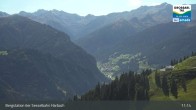 Archived image Webcam Großarl - Bergstation 6er Sesselbahn Harbach 10:00
