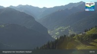 Archiv Foto Webcam Großarl - Bergstation 6er Sesselbahn Harbach 08:00