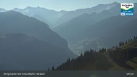 Archiv Foto Webcam Großarl - Bergstation 6er Sesselbahn Harbach 09:00