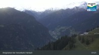 Archiv Foto Webcam Großarl - Bergstation 6er Sesselbahn Harbach 06:00