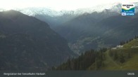 Archiv Foto Webcam Großarl - Bergstation 6er Sesselbahn Harbach 07:00