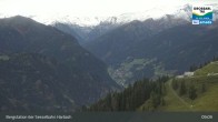 Archiv Foto Webcam Großarl - Bergstation 6er Sesselbahn Harbach 08:00