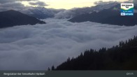 Archiv Foto Webcam Großarl - Bergstation 6er Sesselbahn Harbach 06:00