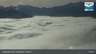 Archiv Foto Webcam Großarl - Bergstation 6er Sesselbahn Harbach 08:00