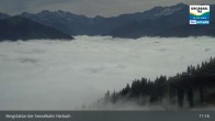 Archiv Foto Webcam Großarl - Bergstation 6er Sesselbahn Harbach 10:00
