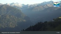 Archiv Foto Webcam Großarl - Bergstation 6er Sesselbahn Harbach 23:00