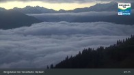 Archived image Webcam Großarl - Bergstation 6er Sesselbahn Harbach 06:00