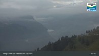 Archived image Webcam Großarl - Bergstation 6er Sesselbahn Harbach 07:00