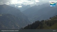 Archived image Webcam Großarl - Bergstation 6er Sesselbahn Harbach 12:00