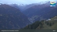 Archived image Webcam Großarl - Bergstation 6er Sesselbahn Harbach 02:00