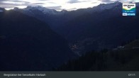 Archived image Webcam Großarl - Bergstation 6er Sesselbahn Harbach 06:00