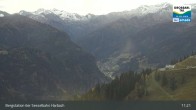 Archived image Webcam Großarl - Bergstation 6er Sesselbahn Harbach 10:00