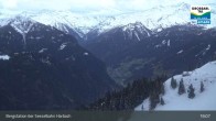 Archived image Webcam Großarl - Bergstation 6er Sesselbahn Harbach 10:00