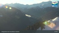 Archived image Webcam Großarl - Bergstation 6er Sesselbahn Harbach 15:00