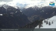 Archived image Webcam Großarl - Bergstation 6er Sesselbahn Harbach 18:00