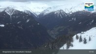 Archived image Webcam Großarl - Bergstation 6er Sesselbahn Harbach 00:00