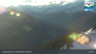 Archiv Foto Webcam Großarl - Bergstation 6er Sesselbahn Harbach 07:00