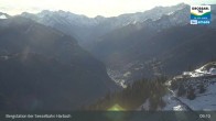 Archiv Foto Webcam Großarl - Bergstation 6er Sesselbahn Harbach 08:00