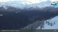 Archiv Foto Webcam Großarl - Bergstation 6er Sesselbahn Harbach 02:00