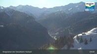 Archiv Foto Webcam Großarl - Bergstation 6er Sesselbahn Harbach 08:00