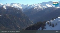 Archived image Webcam Großarl - Bergstation 6er Sesselbahn Harbach 12:00