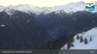 Archived image Webcam Großarl - Bergstation 6er Sesselbahn Harbach 00:00