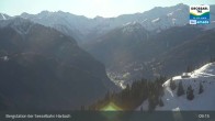 Archiv Foto Webcam Großarl - Bergstation 6er Sesselbahn Harbach 08:00
