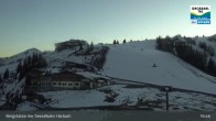 Archiv Foto Webcam Großarl - Bergstation 6er Sesselbahn Harbach 03:00