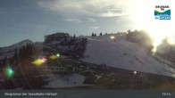 Archiv Foto Webcam Großarl - Bergstation 6er Sesselbahn Harbach 14:00