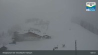 Archiv Foto Webcam Großarl - Bergstation 6er Sesselbahn Harbach 08:00