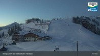 Archiv Foto Webcam Großarl - Bergstation 6er Sesselbahn Harbach 06:00