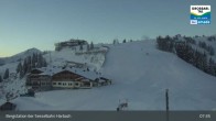 Archiv Foto Webcam Großarl - Bergstation 6er Sesselbahn Harbach 07:00