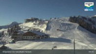 Archiv Foto Webcam Großarl - Bergstation 6er Sesselbahn Harbach 08:00