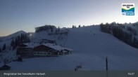 Archived image Webcam Großarl - Bergstation 6er Sesselbahn Harbach 02:00