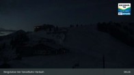 Archived image Webcam Großarl - Bergstation 6er Sesselbahn Harbach 06:00
