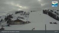 Archived image Webcam Großarl - Bergstation 6er Sesselbahn Harbach 12:00