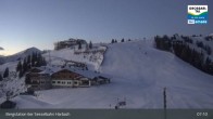 Archiv Foto Webcam Großarl - Bergstation 6er Sesselbahn Harbach 06:00