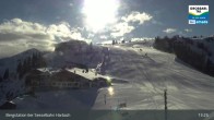Archived image Webcam Großarl - Bergstation 6er Sesselbahn Harbach 12:00
