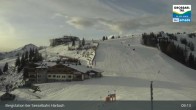 Archiv Foto Webcam Großarl - Bergstation 6er Sesselbahn Harbach 08:00