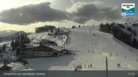Archiv Foto Webcam Großarl - Bergstation 6er Sesselbahn Harbach 10:00