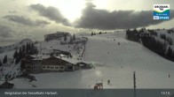 Archiv Foto Webcam Großarl - Bergstation 6er Sesselbahn Harbach 12:00