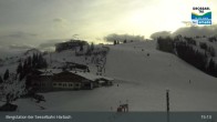 Archiv Foto Webcam Großarl - Bergstation 6er Sesselbahn Harbach 14:00