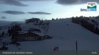 Archiv Foto Webcam Großarl - Bergstation 6er Sesselbahn Harbach 18:00