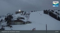 Archiv Foto Webcam Großarl - Bergstation 6er Sesselbahn Harbach 07:00