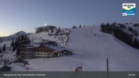 Archiv Foto Webcam Großarl - Bergstation 6er Sesselbahn Harbach 06:00