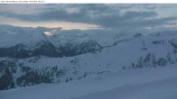 Archived image Webcam View of Valisera mountain towards Nova Stoba 05:00