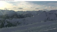 Archived image Webcam View of Valisera mountain towards Nova Stoba 06:00